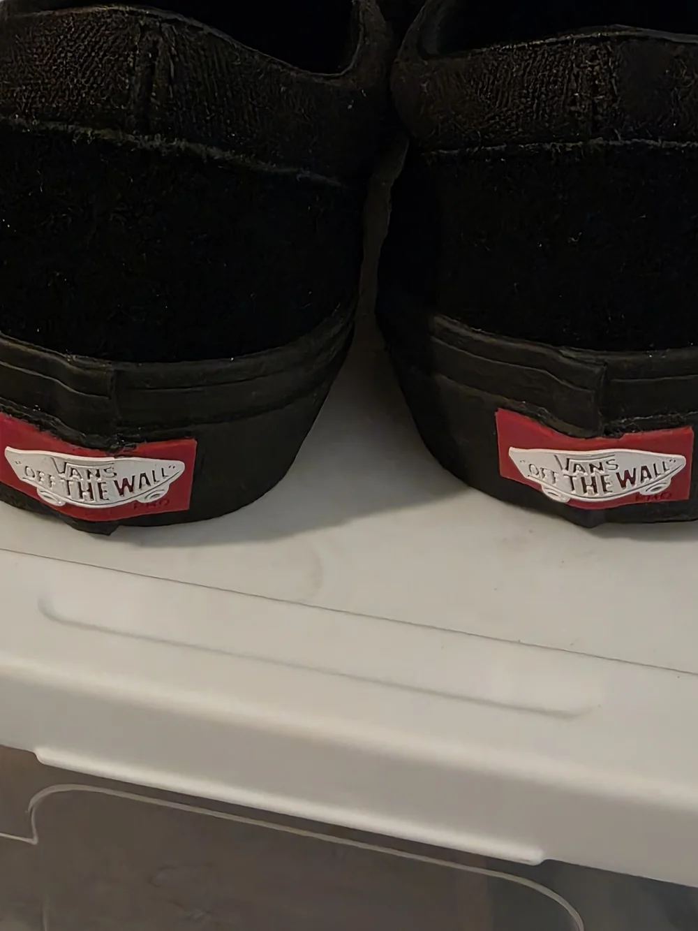 Vans Kids Black Classic Slip-On Sneakers